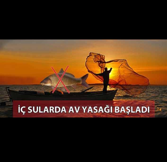 İç Sularda Av Yasağı Başladı